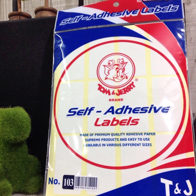 

Label Tom & Jerry untuk Undangan Buku Tulis dll