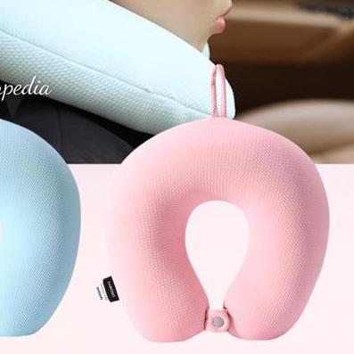 Bantal Leher Travel Anti Pegal Lembut untuk Dewasa Multifungsi SAMONO Berkualitas Murah Samono SNP00