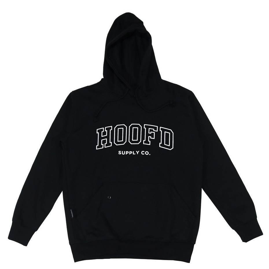 Hoofdawsm Black College Hoodie