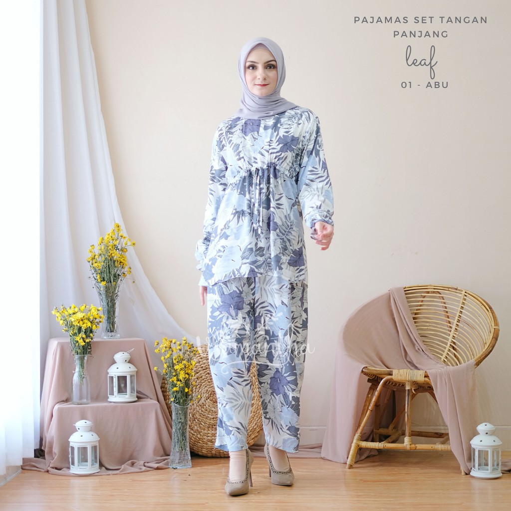 Pajamas Set Celana Muslim BUSUI Friendly II