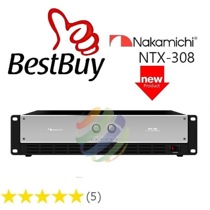 Nakamichi NTX-308 Karaoke Power Amplifier NTX308