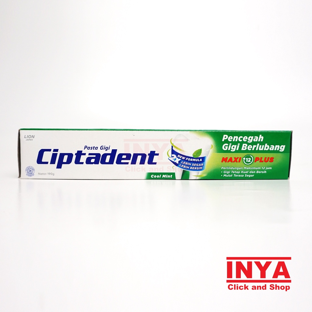 CIPTADENT COOL MINT TOOTHPASTE 190gr - Pasta Gigi - Odol