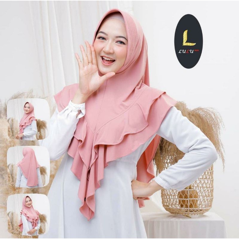 KERUDUNG HIJAB INSTAN LULU SARAH ORIGINAL-1
