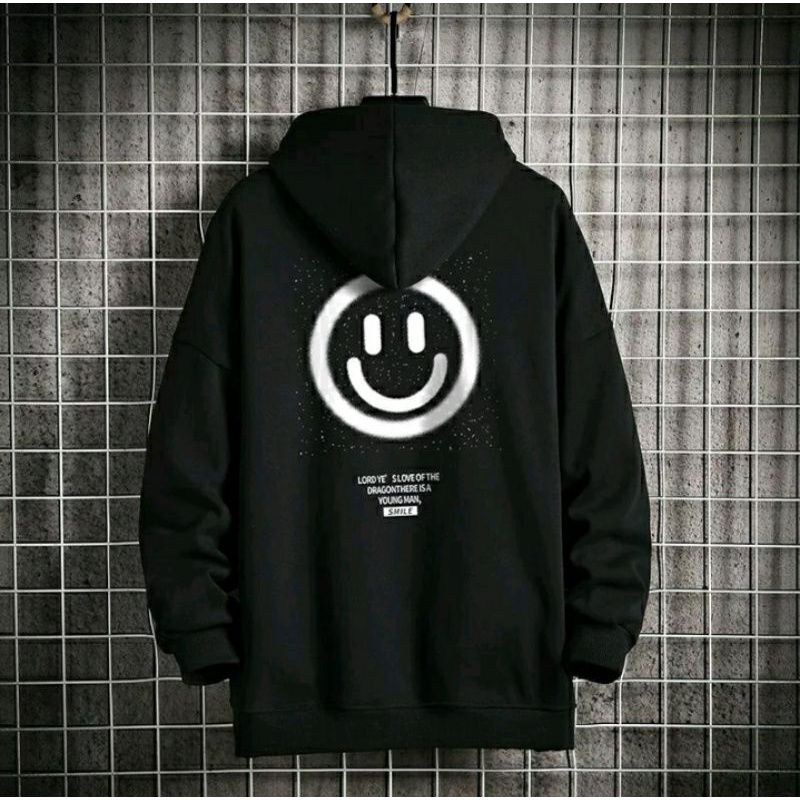 Jkaet Hoodie SMILE Sweatshirt Sweater Oversize