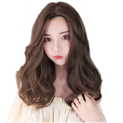 Rambut Palsu - Wig Wanita Curly Pendek