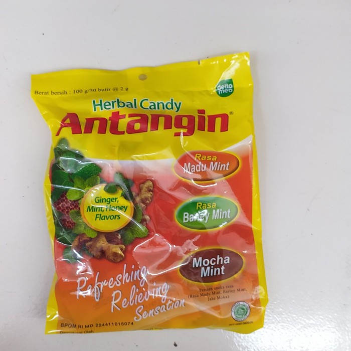 

Antangin Herbal Candy 100 gram - Permen Jahe - Permen Antangin - Cold Flu Candy - Masuk Angin