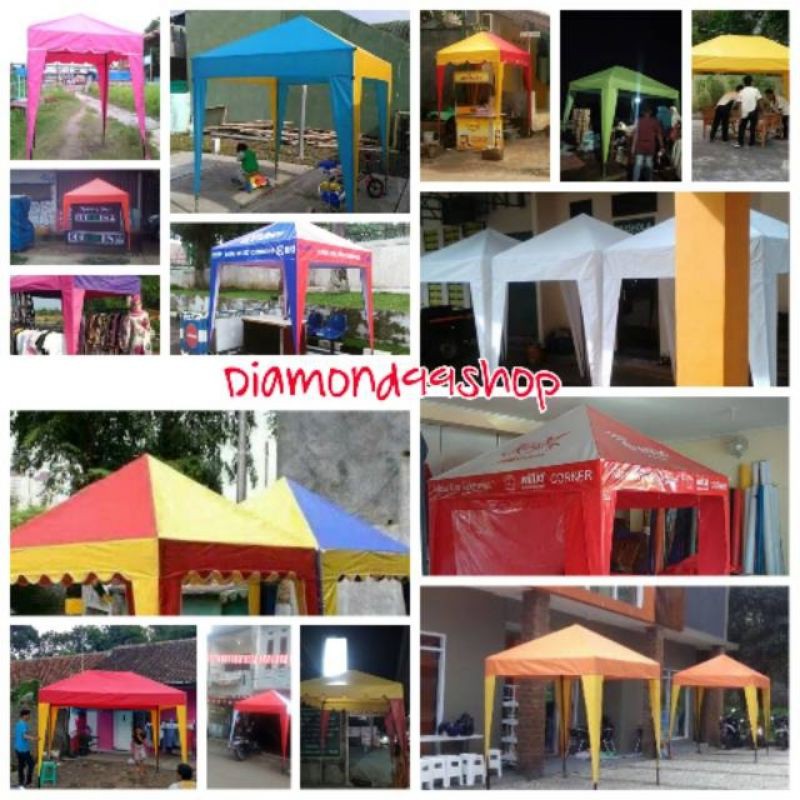 Tenda 3x4, tenda bazzar , tenda cafe 3x4