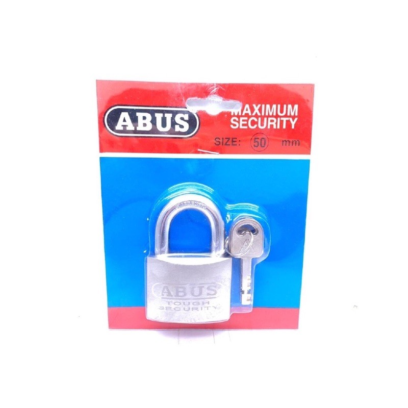 GEMBOK 50MM ABUS ASLI / GEMBOK MERK ABUS ORIGINAL UK 50MM