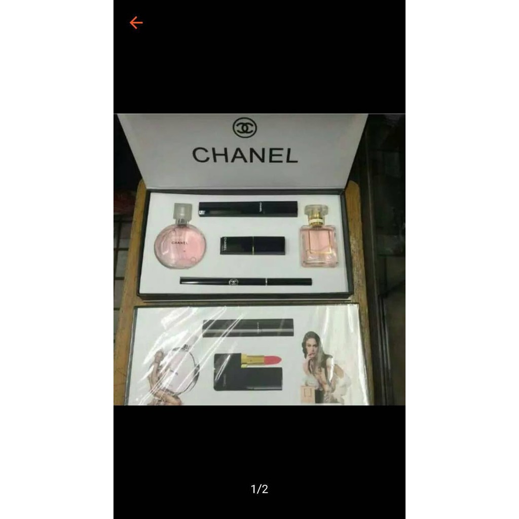 Promo Chanel set 5in1   chanel set maskara Diskon