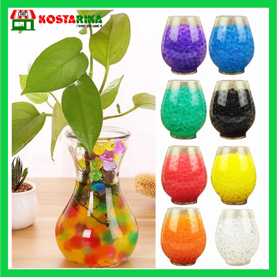 Crystal Soil Bola Bola Kristal Tanah Kristal Vas Bunga Seven Color