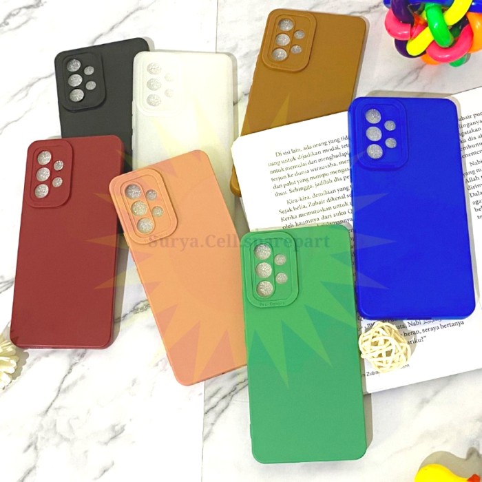 Case Slim Matte Pro Camera Samsung A7 2018 - SC