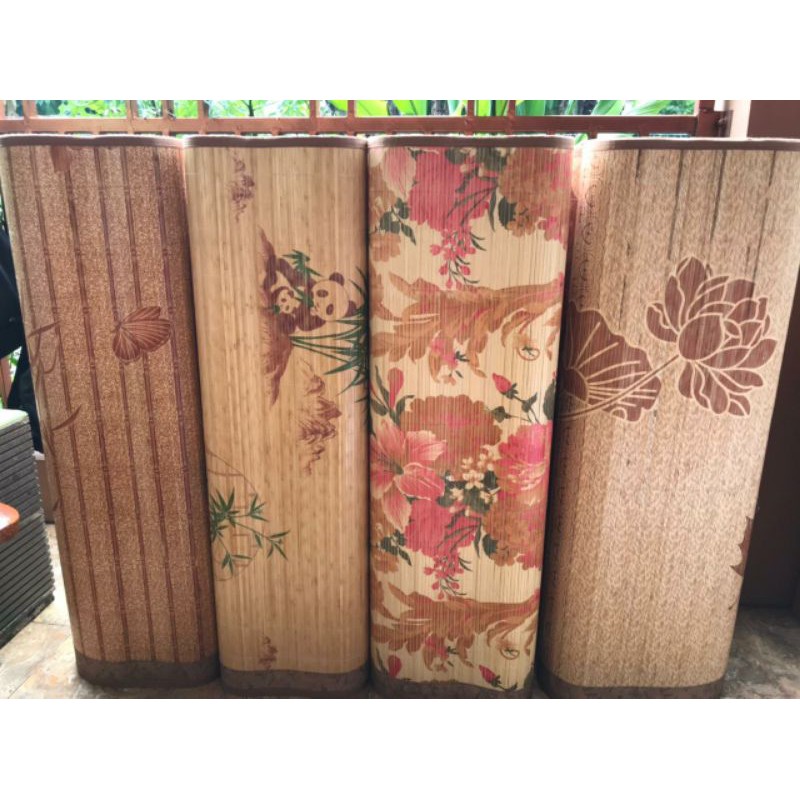 Tikar bambu Tatami bamboo collection / tikar bambu motif