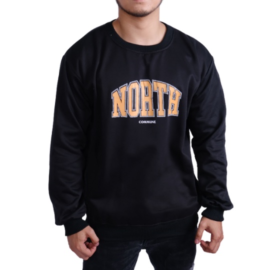 Mvp - North Basic Sweater - Crewneck Pria dan Wanita