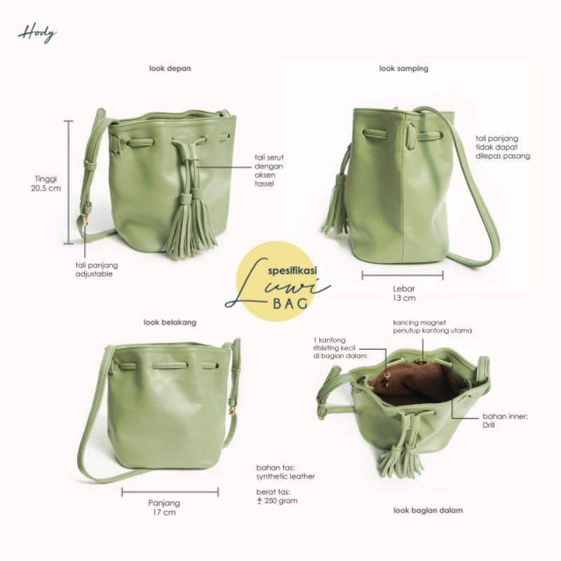 LUWI BAG BY HODY