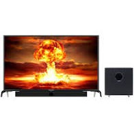 Polytron LED Smart Android TV 32" + Sound Bar Digital PLD 32BAG9858