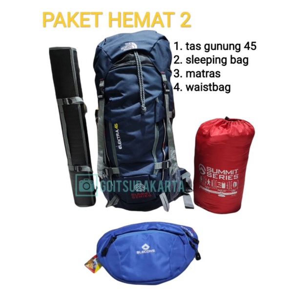 paket mendaki gunung termurah komplit paketan outdoor alat gunung