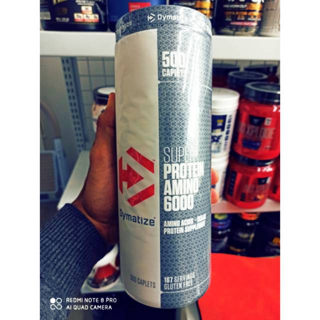 Super protein amino 6000 dymatize 500) tablet