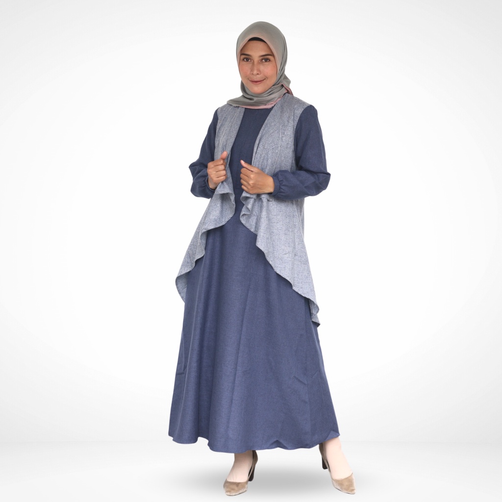 Siti Hajar Official - Lisa Dress / Gamis / Gamis Syar'i