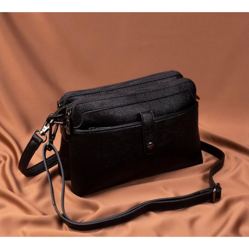 Tas Kulit Sapi Asli Zammora Mezila Bag