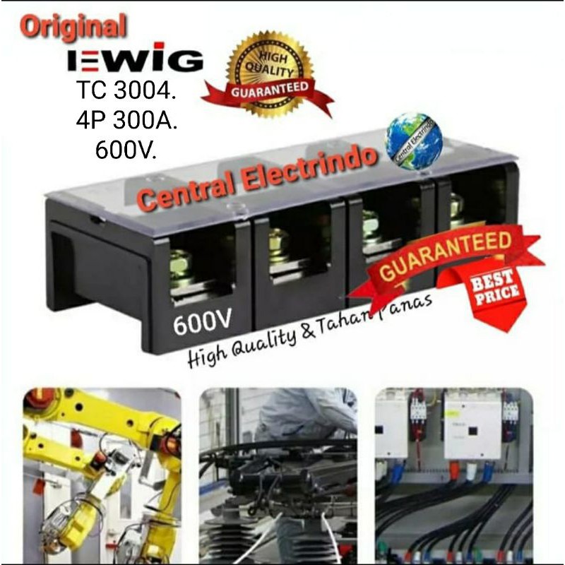 TERMINAL BLOCK EWIG TC 300A 4pole.