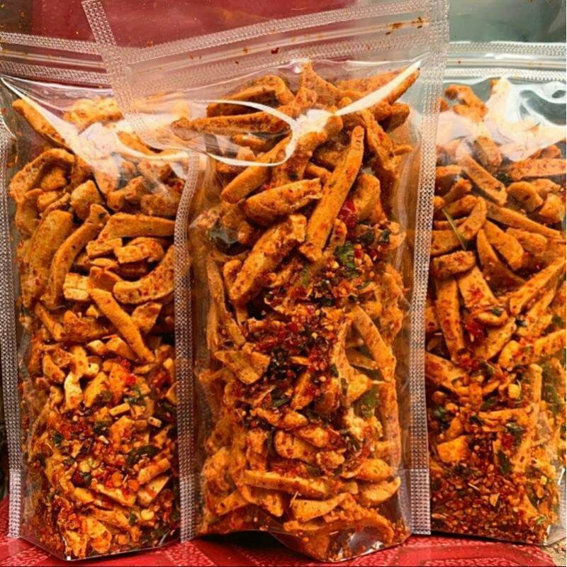 

[Medan Ready] BASO GORENG / BASRENG KEMASAN 100 GR RASA PEDAS DAUN JERUK