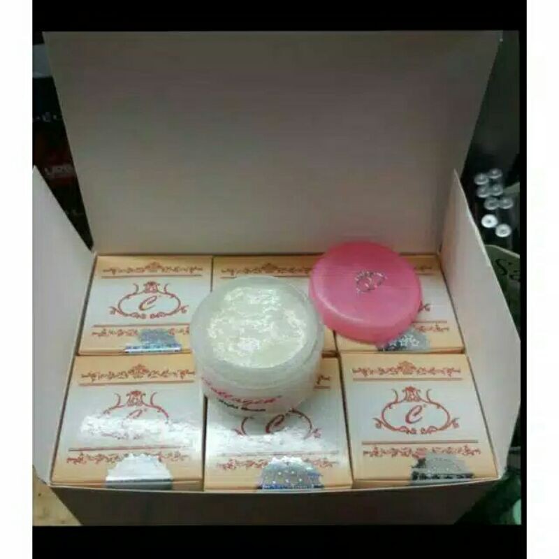 [ECER]✨CREAM COLLAGEN MALAM HOLO SILVER ORI✨