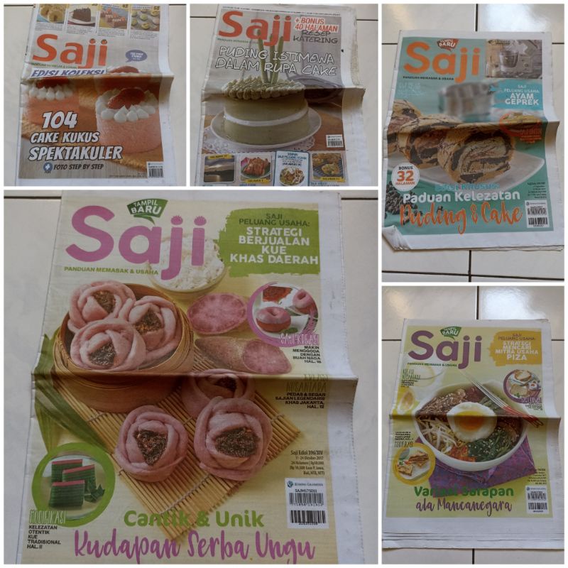 (PRELOVED) TABLOID SAJI PART 2