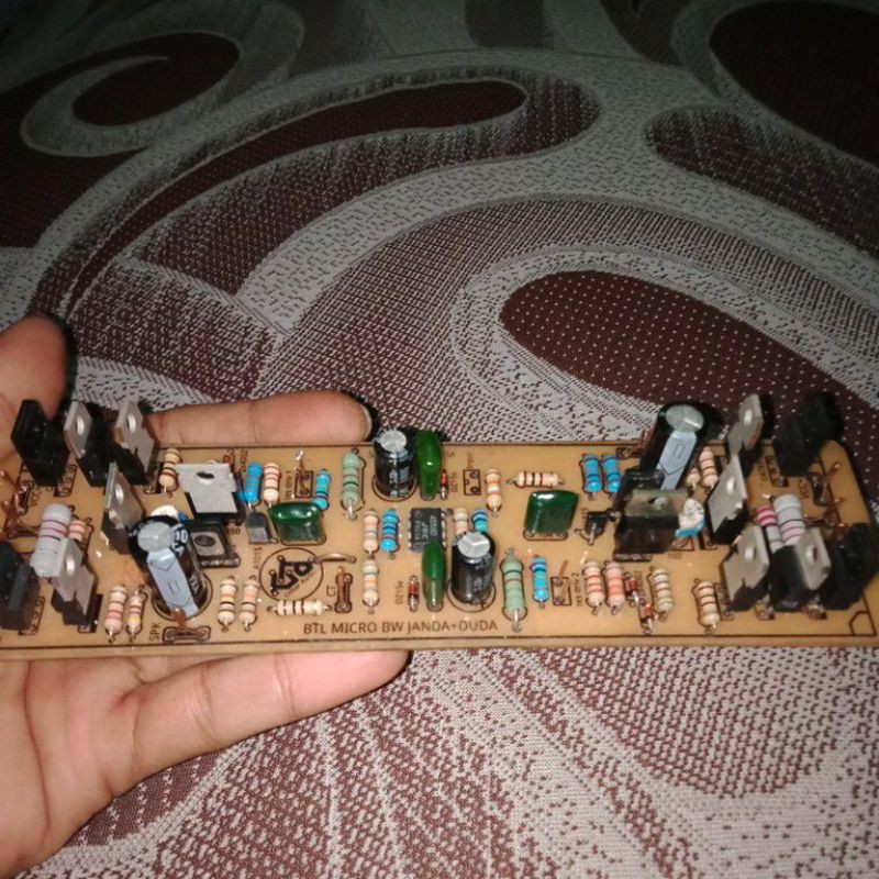 Kit driver power amplifier BTL MICRO BAWOR