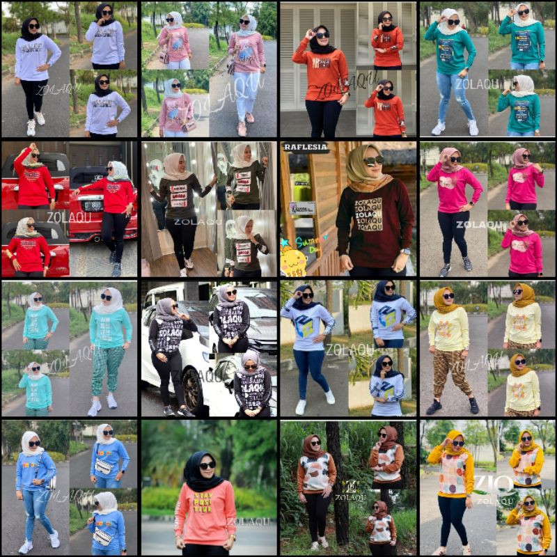 Kaos Zolaqu / Kaos Wanita/ Kaos Zolaqu Baru