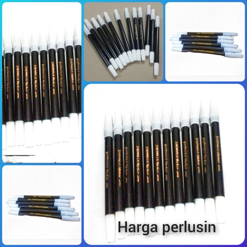 

spidol snowman kecil hitam / per 12 pcs