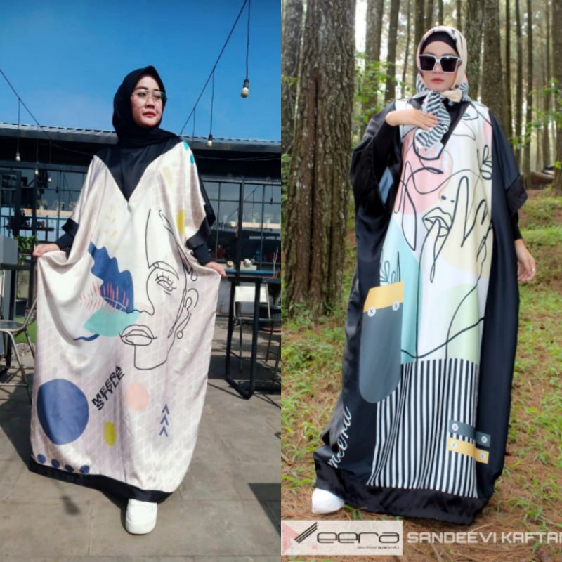 Gamis kaftan Sadeva (Tanpa Inner)prod by meera ori
