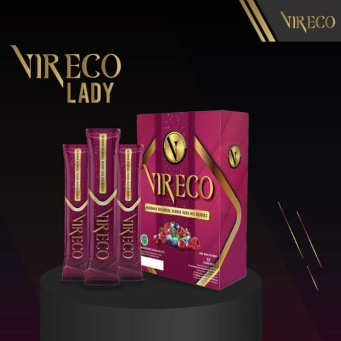VIRECO LADY - Suplemen Wanita Manjakani, Ginseng Merah, dan Kacip Fatimah atasi KEPUTIHAN