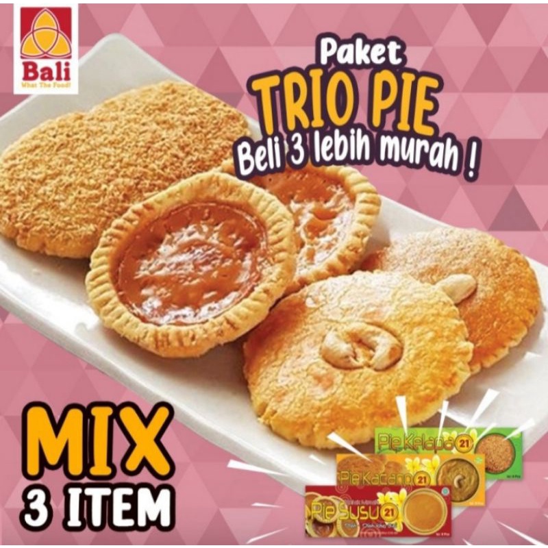 

Pie Susu 21 Paket Trio Pie Mix