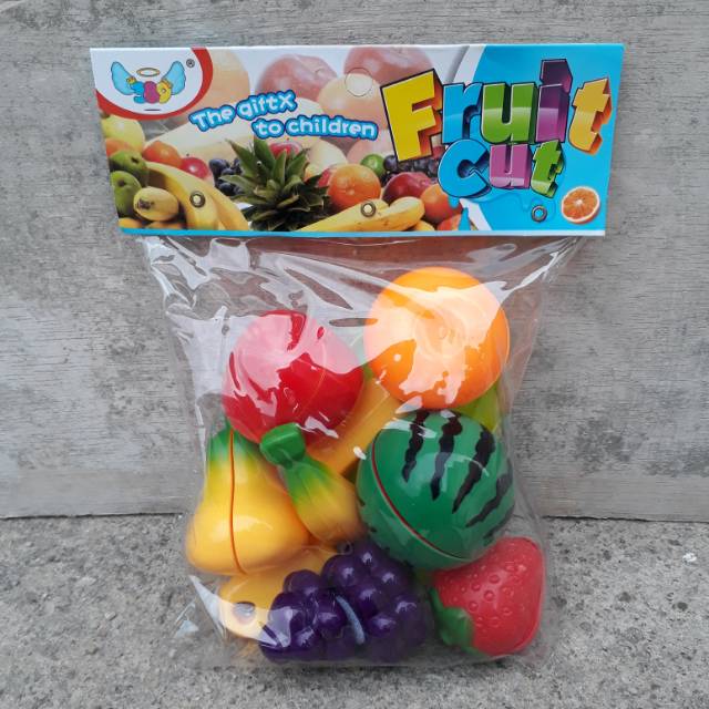 Mainan Edukatif Buah Potong - Masak Masakan Anak Cewek Edukasi