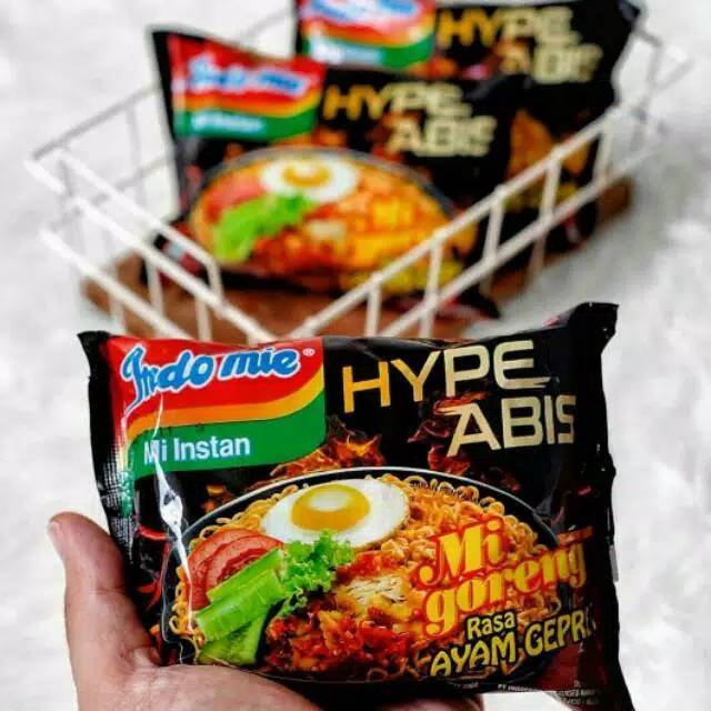 

Indomie hype abis ayam geprek mie