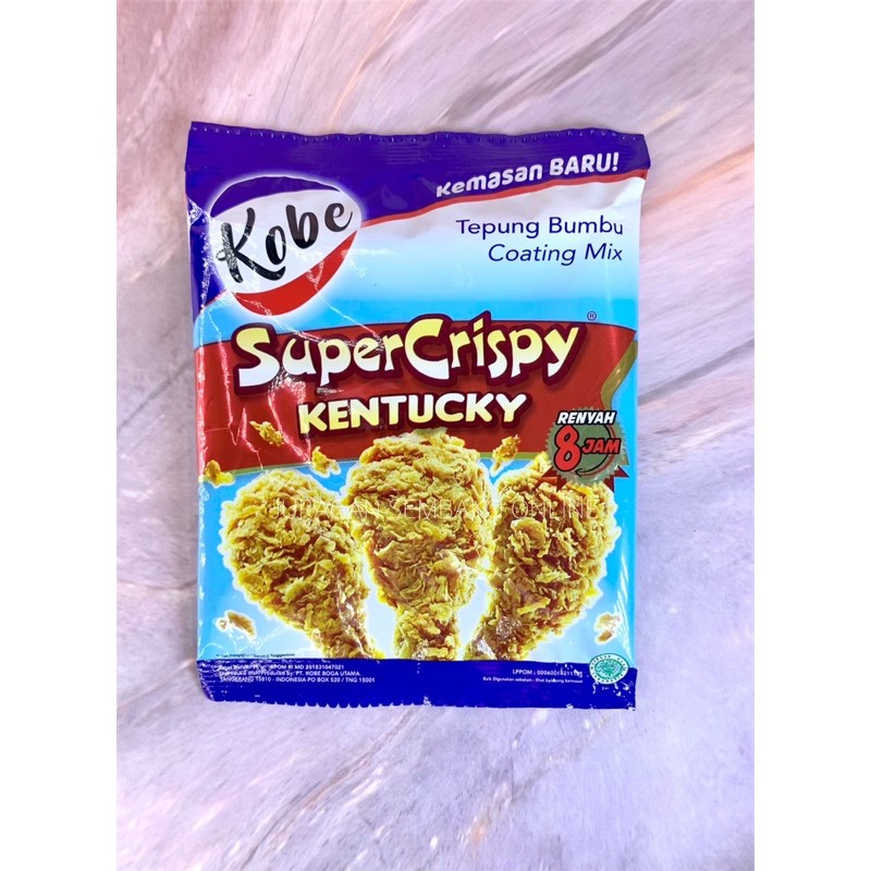 (JSO) KOBE Super Crispy Kentucky 850gr / tepung ayam krispy kobe / tepung ayam instant