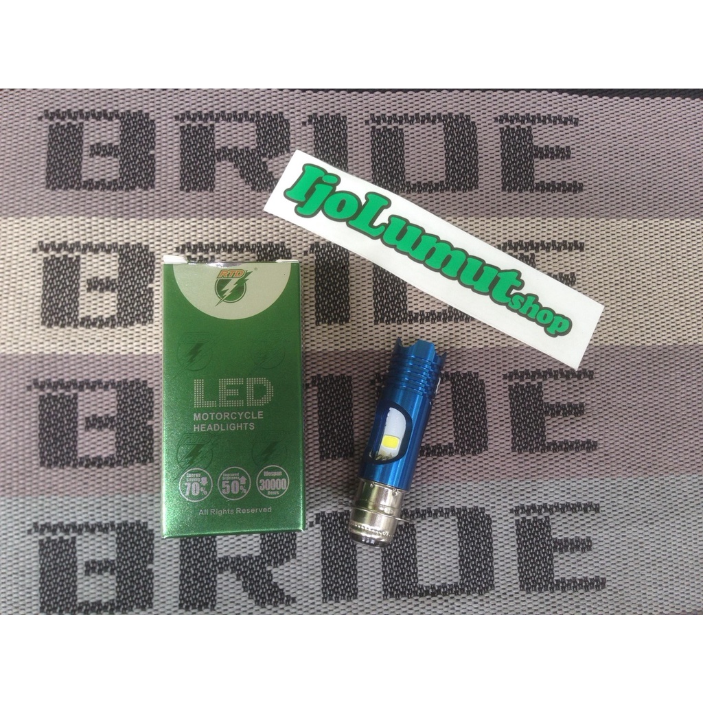 Jual Lampu LED Headlamp Motor merk RTD 2 Sisi / Titik Shopee Indonesia