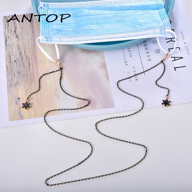 Rantai Masker Lanyards Pearl Chains Anti-Lost Face Mask Kalung Kacamata Rantai ANTOP