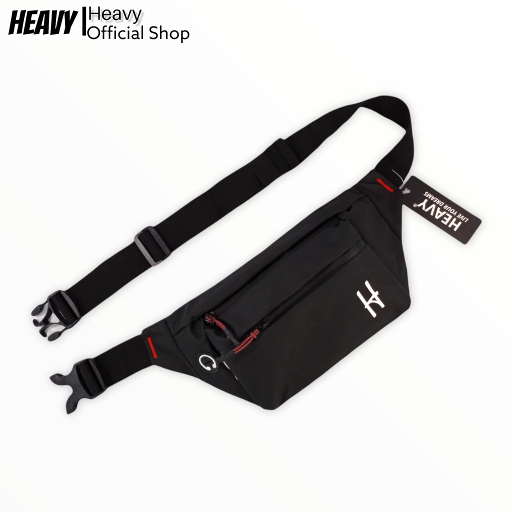 Heavy Official Shop . Tas Pinggang Waistbag Pria Heavy Original | Tas Selempang Pria Casual