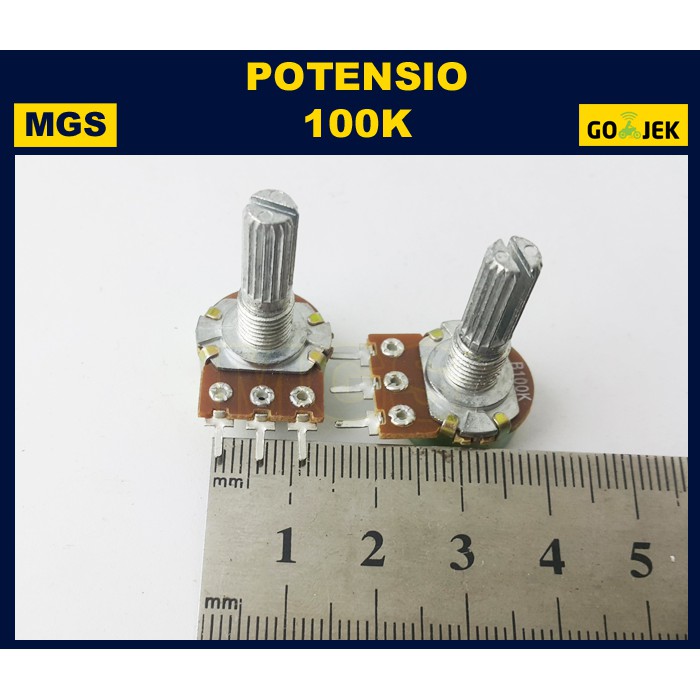 10Pcs POTENSIO MONO 100K WL