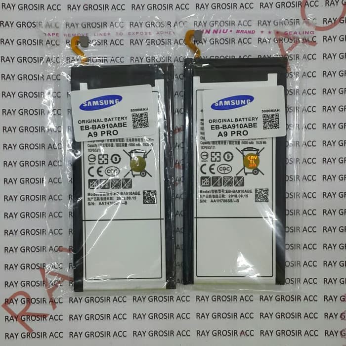 Baterai Original Samsung A9 Pro , A910 , A9 Plus , EB-BA910ABE