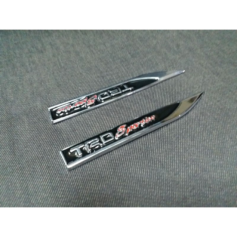 Side Emblem - Side Fender  Logo TRD SPORTIVO Avanza vvti