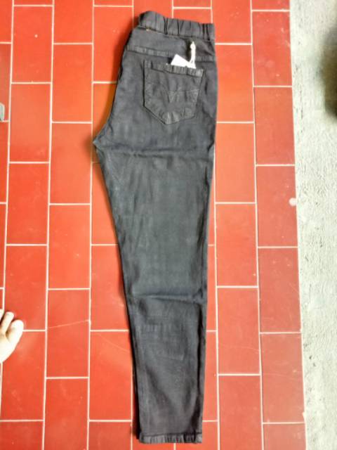 CELANA JEGGING JEANS SUPER JUMBO ELASTIS