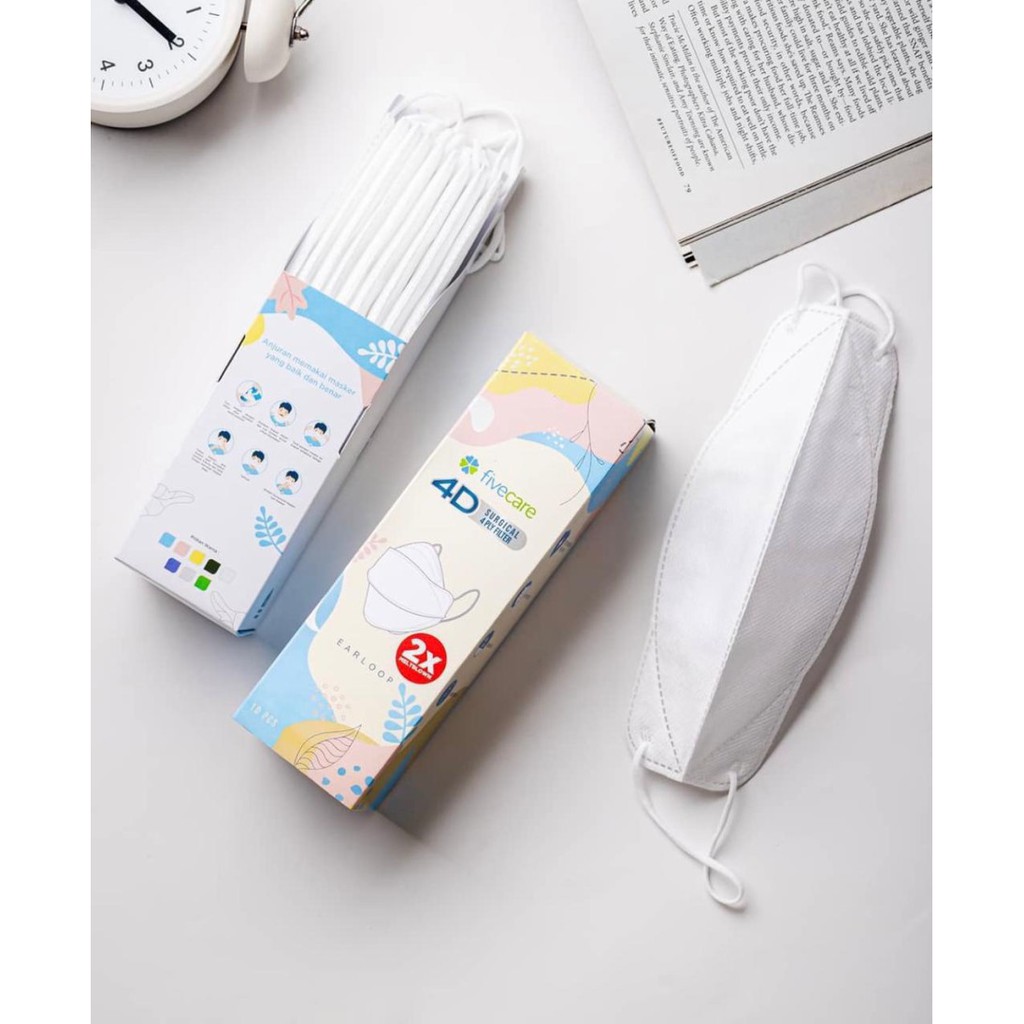 Masker Fivecare 4D masker medis Original