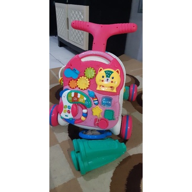 Preloved SugarBaby Premium Activity Walker & Table