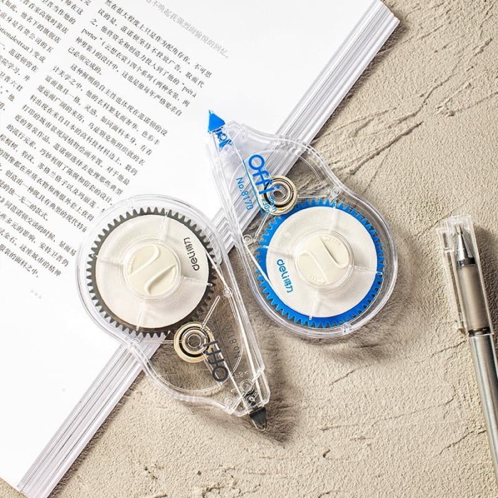 

TULIS-ALAT- DELI 8170 CORRECTION TAPE 2 PCS 30M*2 -ALAT-TULIS.