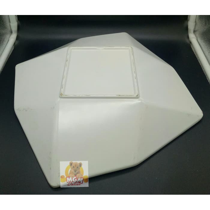 Melamine Piring saji Model Korea Segi 4 ukuran 35CM / 14&quot; SUPER TEBAL