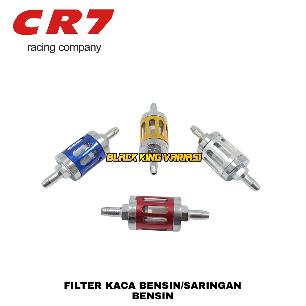 Filter Bensin Motor Filter Kaca Bensin Saringan Bensin Motor Variasi CR7 Universal