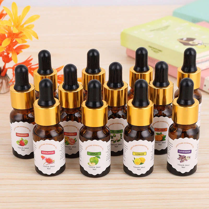 WATER SOLUBLE PURE ESSENTIAL OILS MINYAK AROMATHERAPY DIFFUSERS 10ML - TSLM2