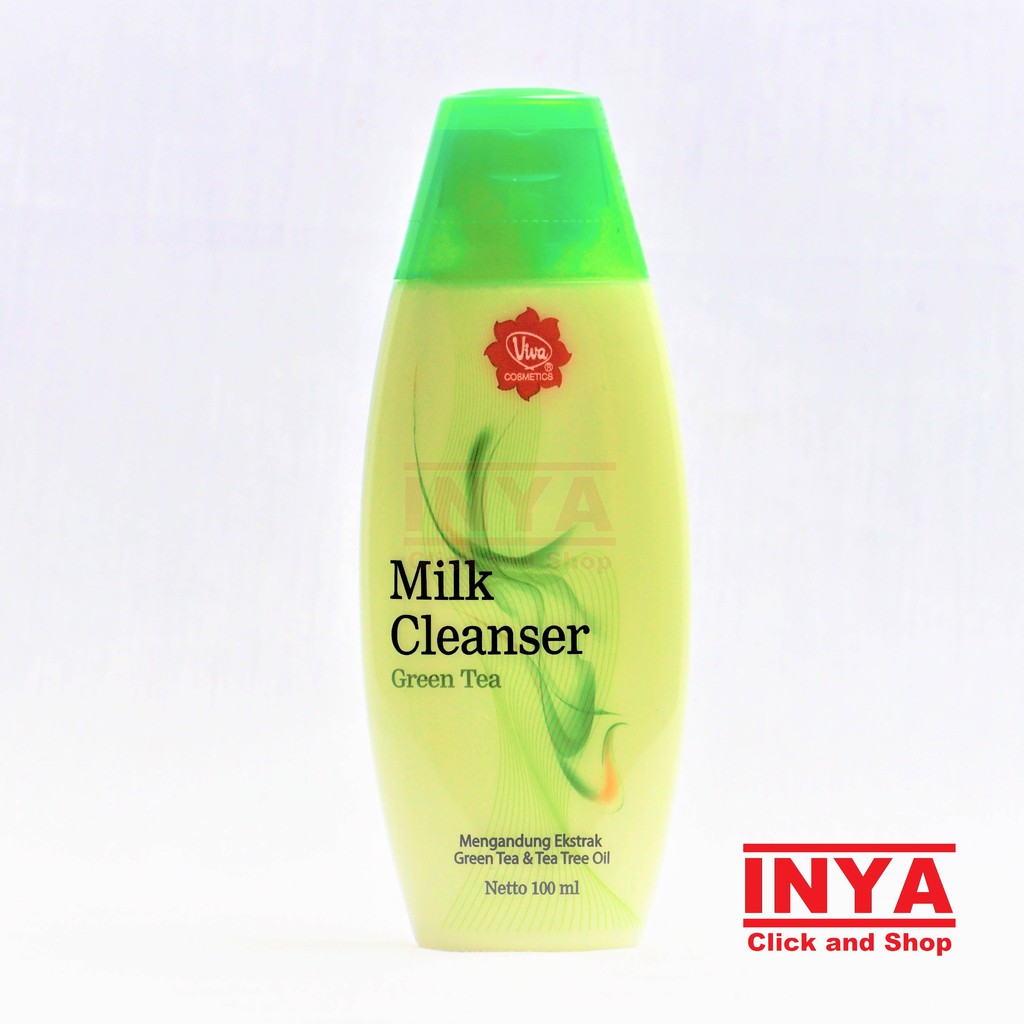 VIVA MILK CLEANSER GREEN TEA 100ml - Pembersih Wajah